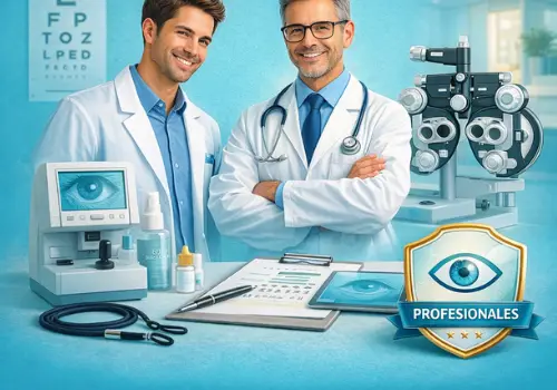Convenio con oftalmología en Opticarlos Medellín